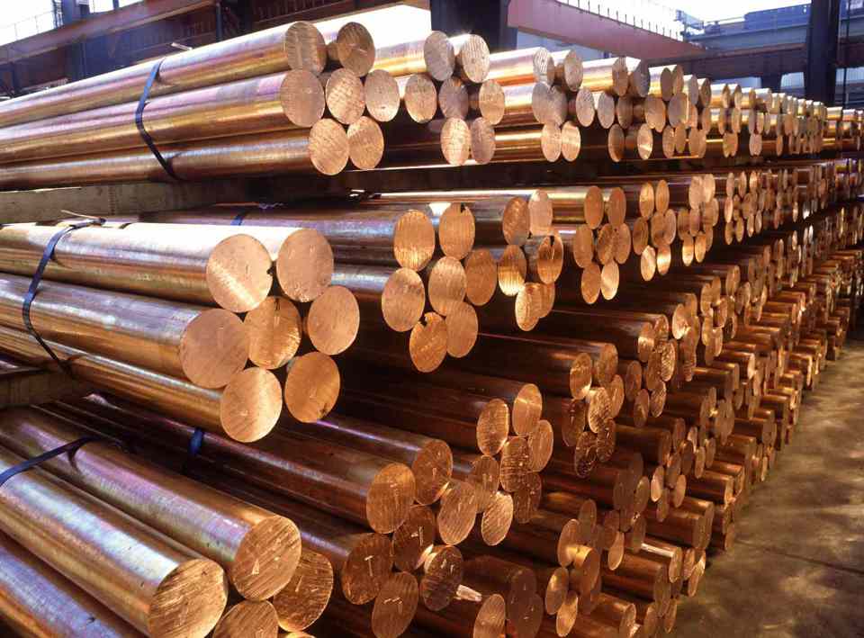 Giá kim loại đồng đạt mức cao nhất trong hai tuần