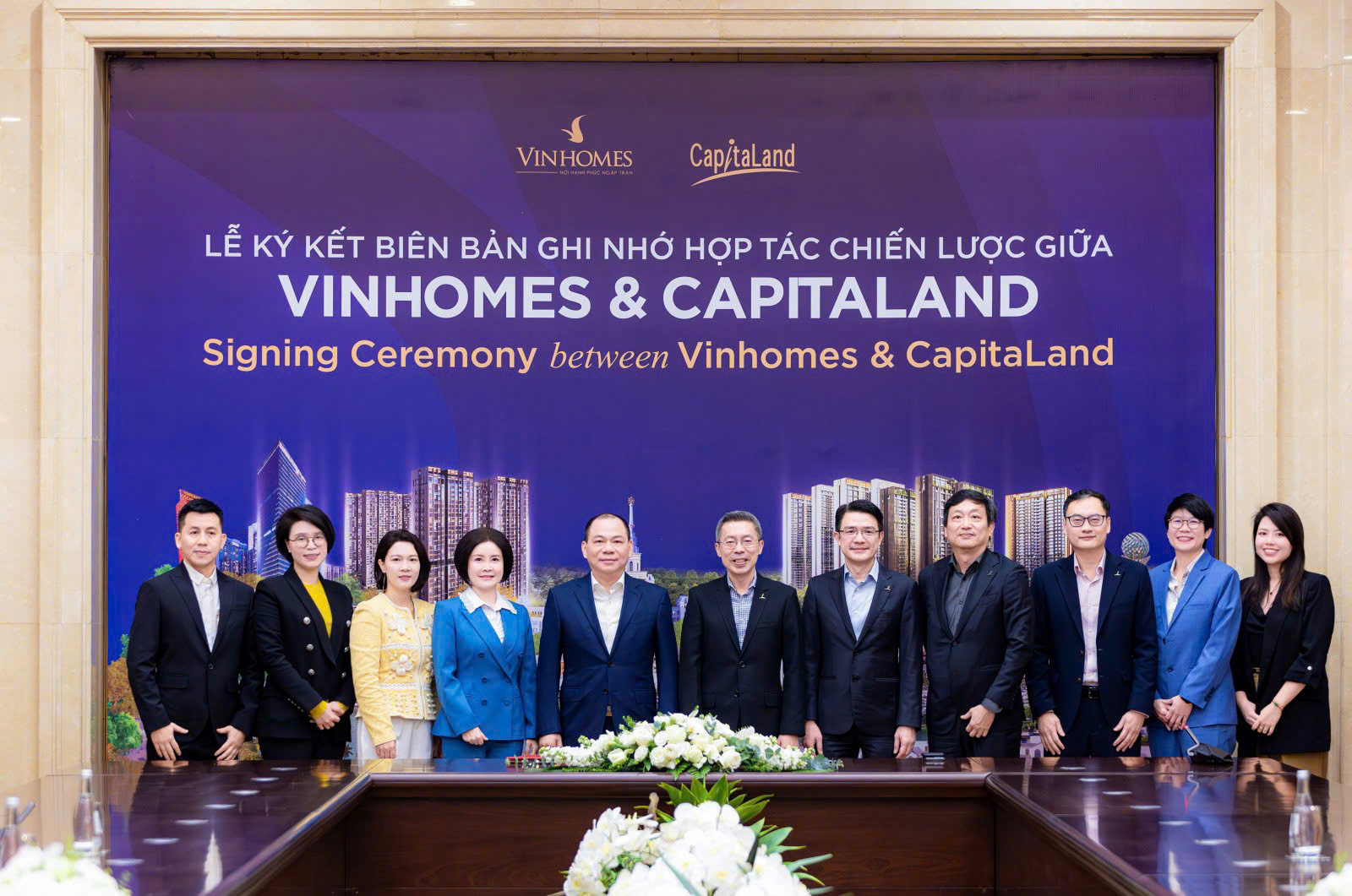 CapitaLand Development mở rộng hợp tác và quy mô phát triển tại Việt Nam