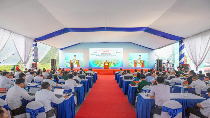 Khởi công dự án cao tốc Đồng Đăng - Trà Lĩnh