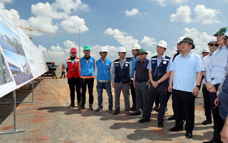 Phó Thủ tướng Thường trực Phạm Gia Túc kiểm tra tiến độ dự án sân bay Long Thành và cao tốc TP.HCM - Long Thành - Dầu Giây