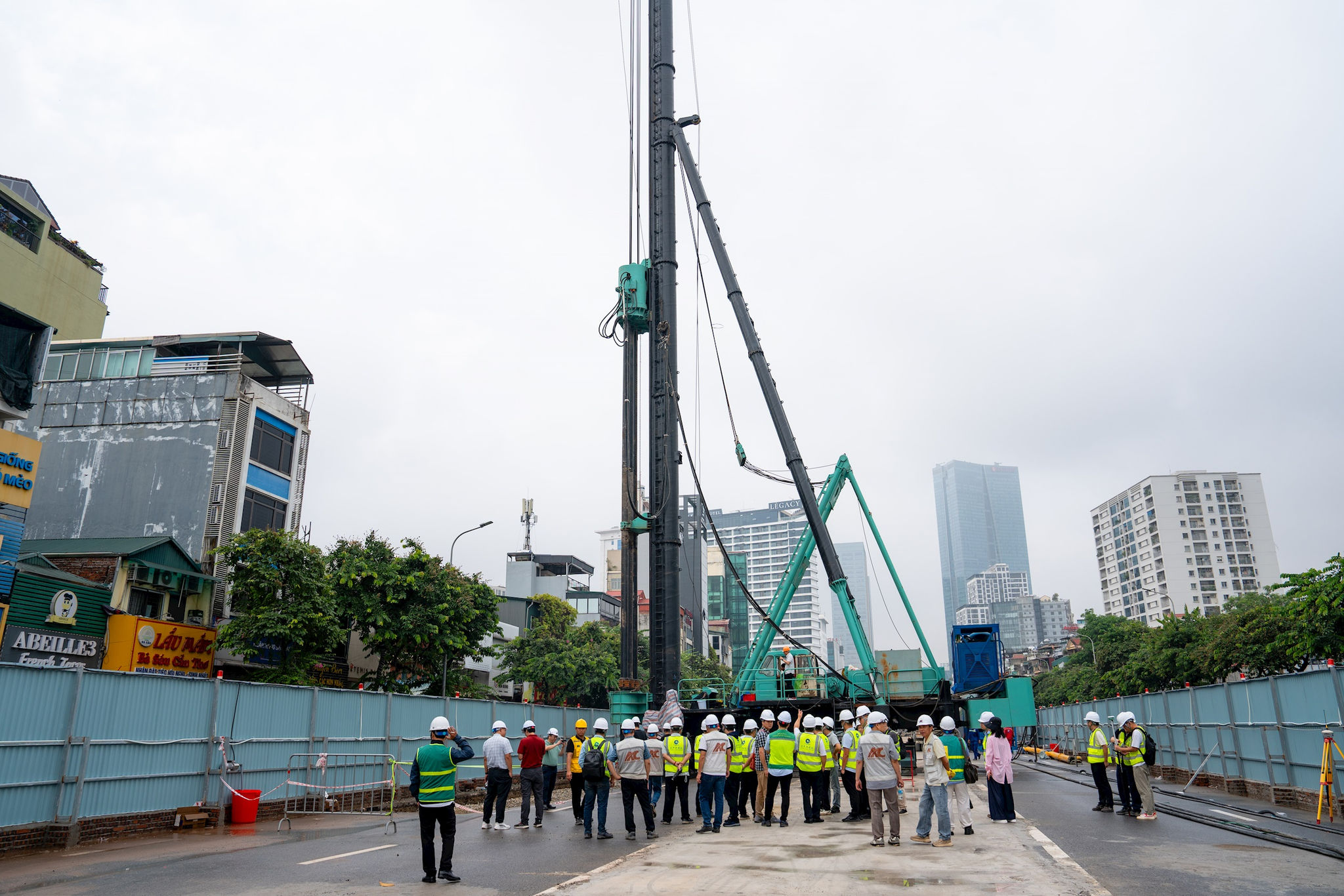 Hà Nội: Khởi công Ga S1 Quần Ngựa thuộc tuyến metro số 5