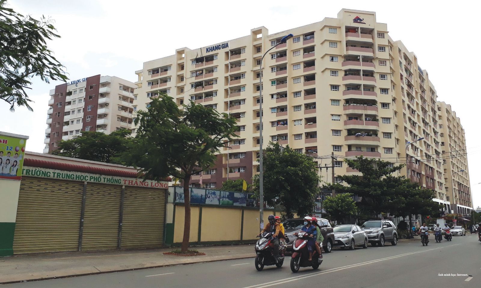 Công ty Địa ốc Khang Gia bị xử phạt do thi công sai phép