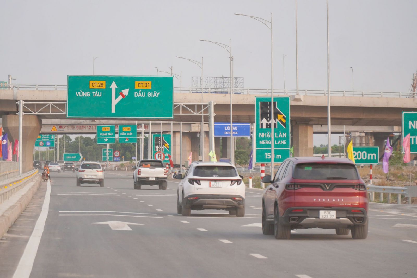 Cắt băng thông xe cao tốc Biên Hòa - Vũng Tàu