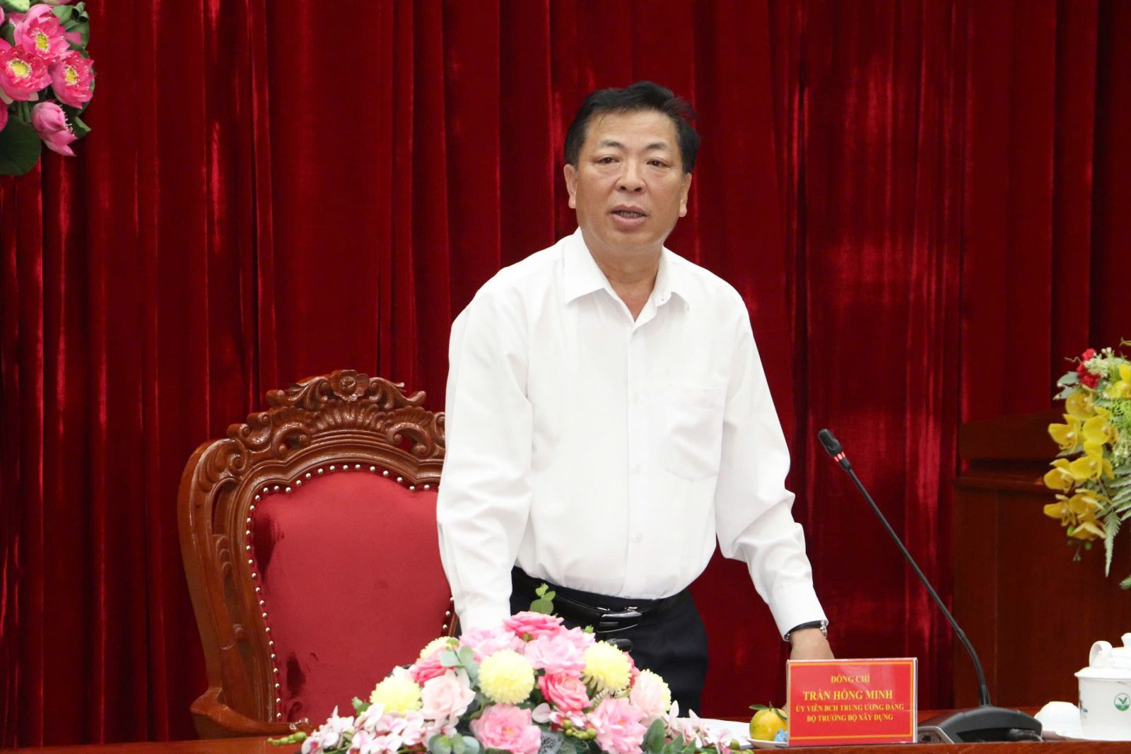 Bộ trưởng Trần Hồng Minh: Vĩnh Long phối hợp triển khai các dự án cao tốc, cầu ven biển