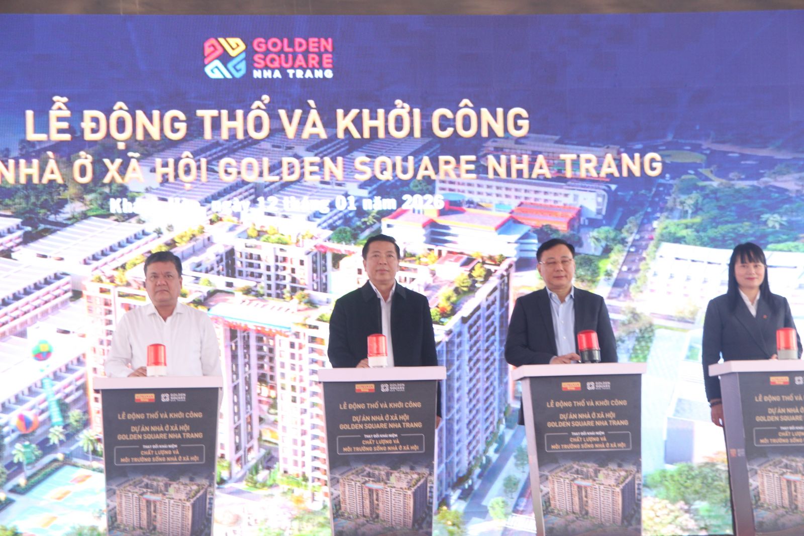 Khởi công Dự án nhà ở 28BET nhà cái uy tín dẫn đầu nền tảng cá cược trực tuyến Golden Square Nha Trang