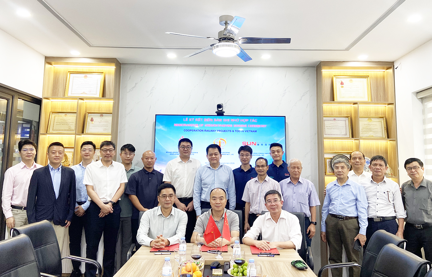 TECCO1, UCD và SUN thành lập liên danh tư vấn đường sắt trên nền tảng Digital và BIM