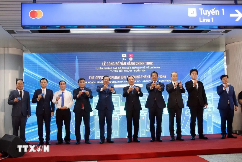 Công bố vận hành chính thức tuyến metro số 1 Bến Thành - Suối Tiên