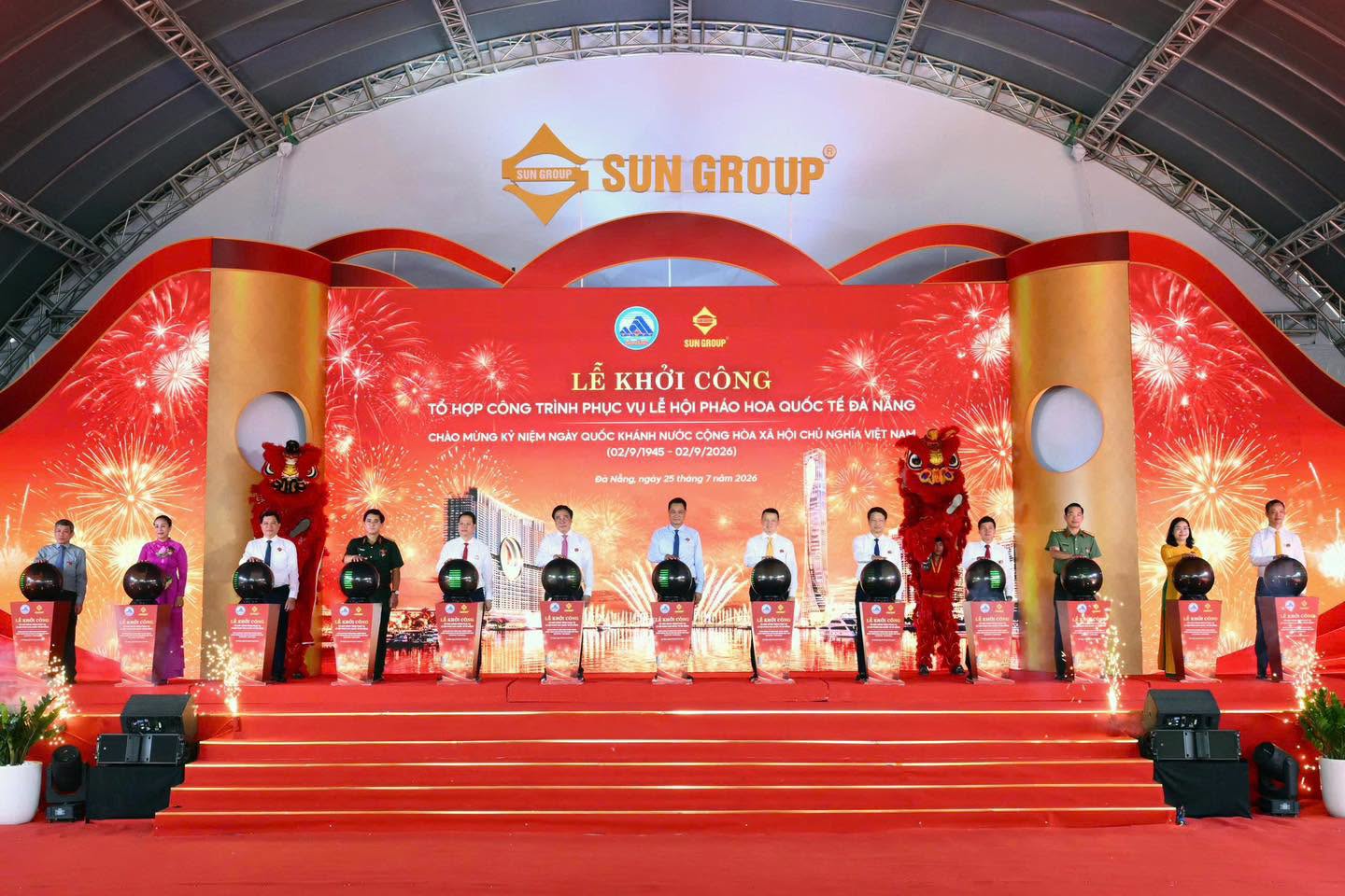 Sun Group xây tổ hợp khán đài pháo hoa gần 10.750 tỷ đồng tại Đà Nẵng