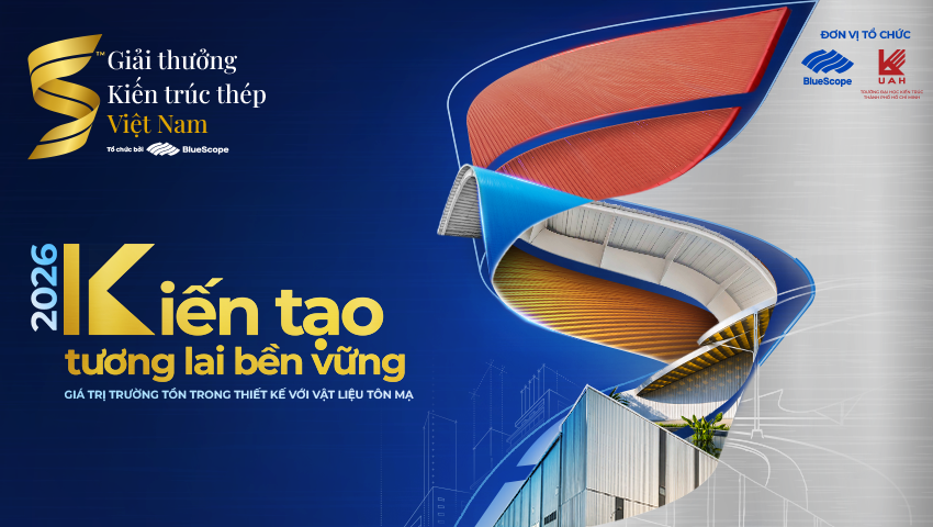 NS BlueScope khởi động Giải thưởng Kiến trúc thép Việt Nam 2026