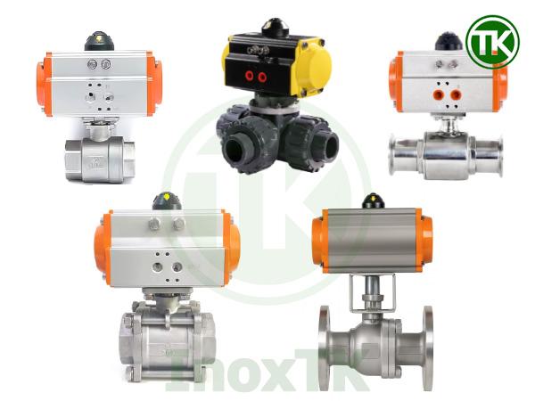 Xu hướng tự động hóa đường ống  với van bi inox và van bi khí nén