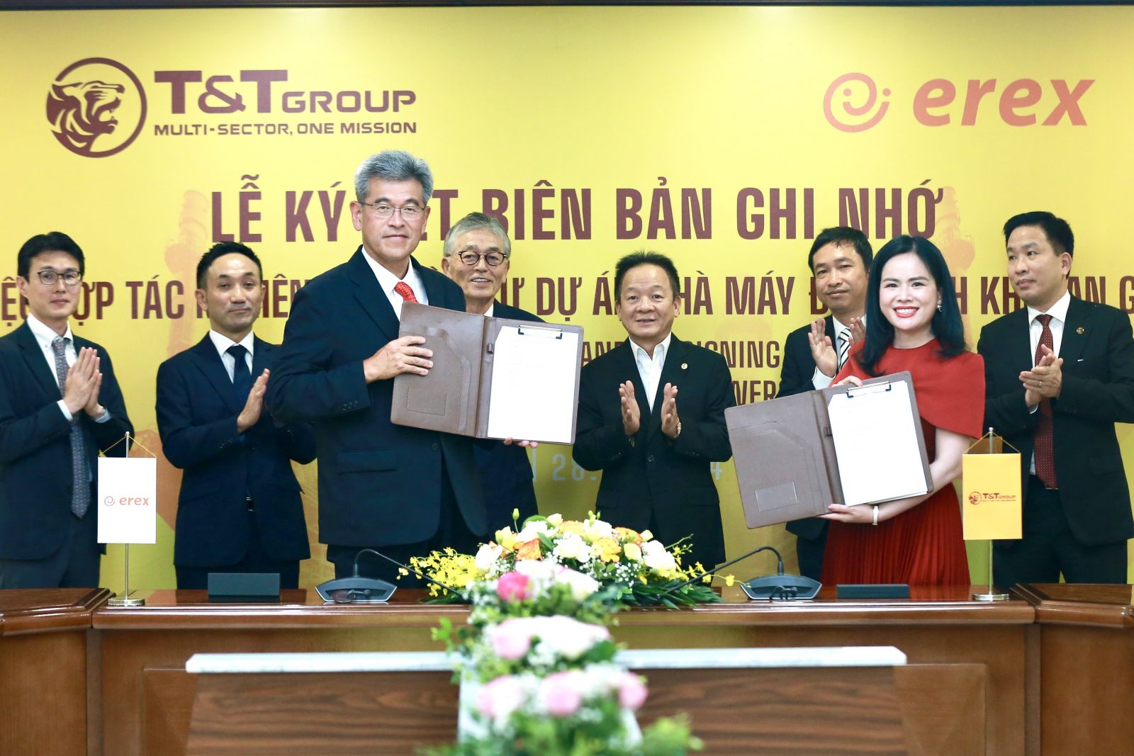 T&T Group và Tập đoàn Erex hợp tác phát triển nhà máy điện sinh khối tại An Giang