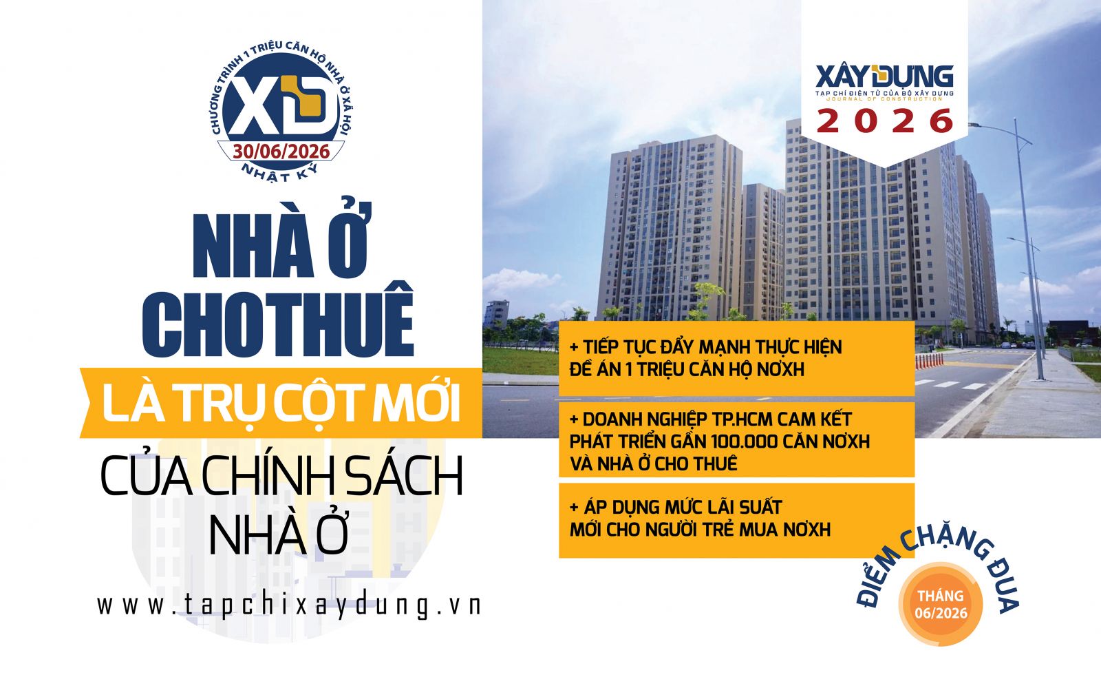 Nhà ở cho thuê là trụ cột mới của chính sách nhà ở