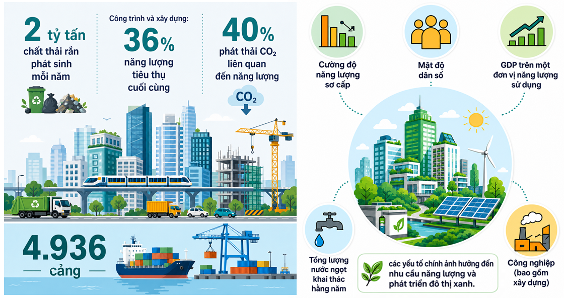 Khung tiếp cận cho quy hoạch đô thị carbon thấp ở Việt Nam