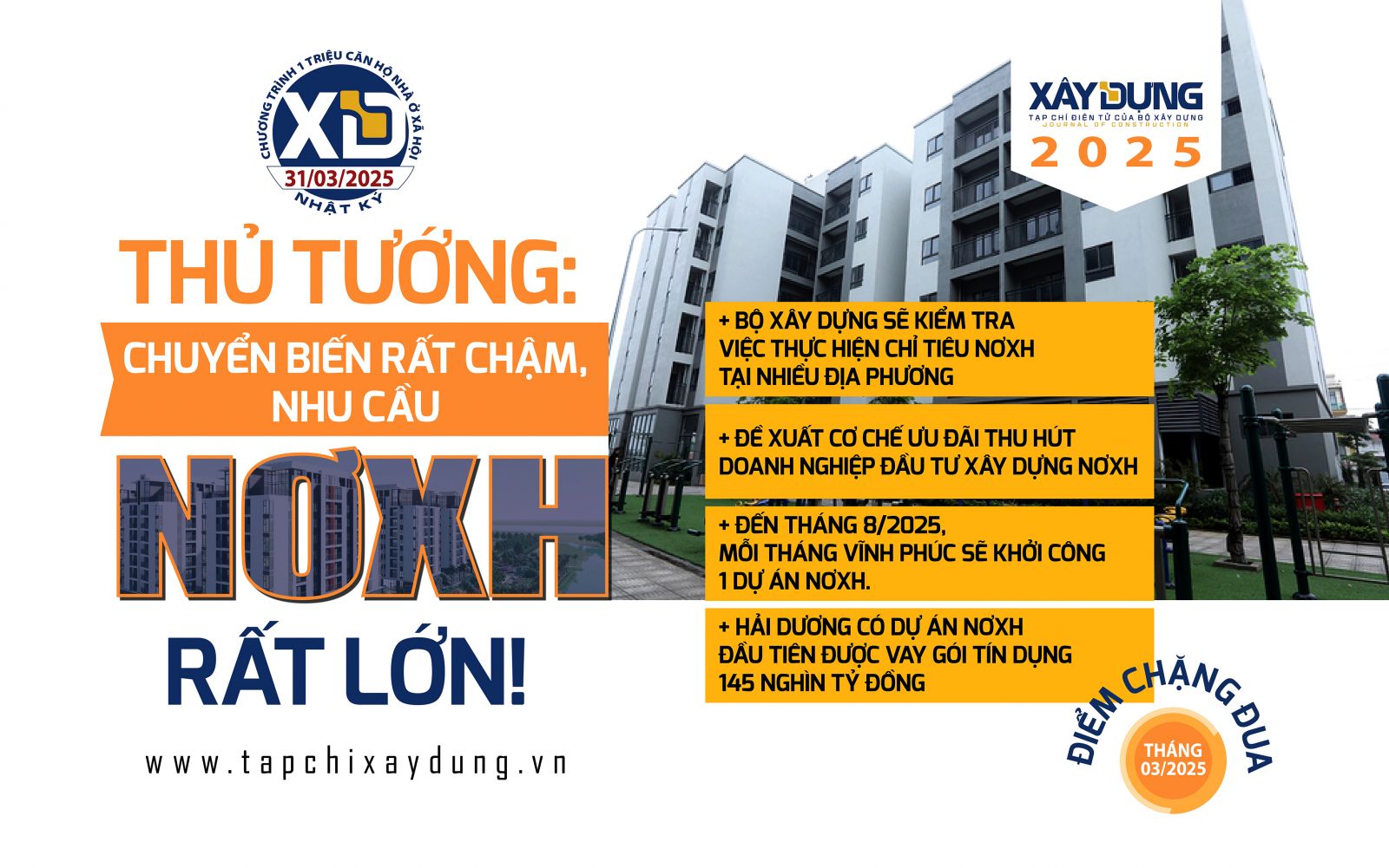 Thủ tướng: Chuyển biến rất chậm, nhu cầu NƠXH rất lớn! 