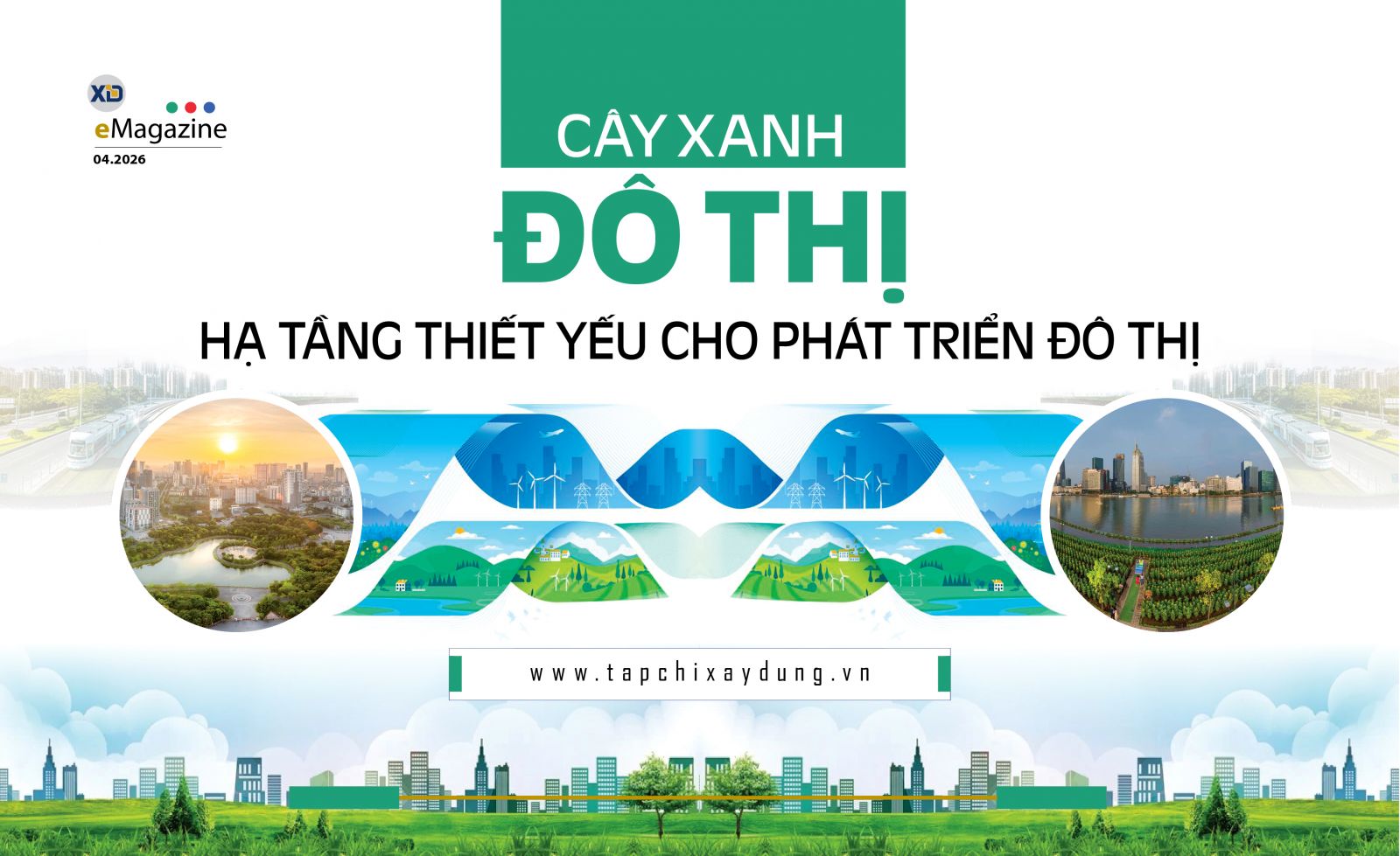 Cây xanh đô thị - hạ tầng thiết yếu cho phát triển đô thị