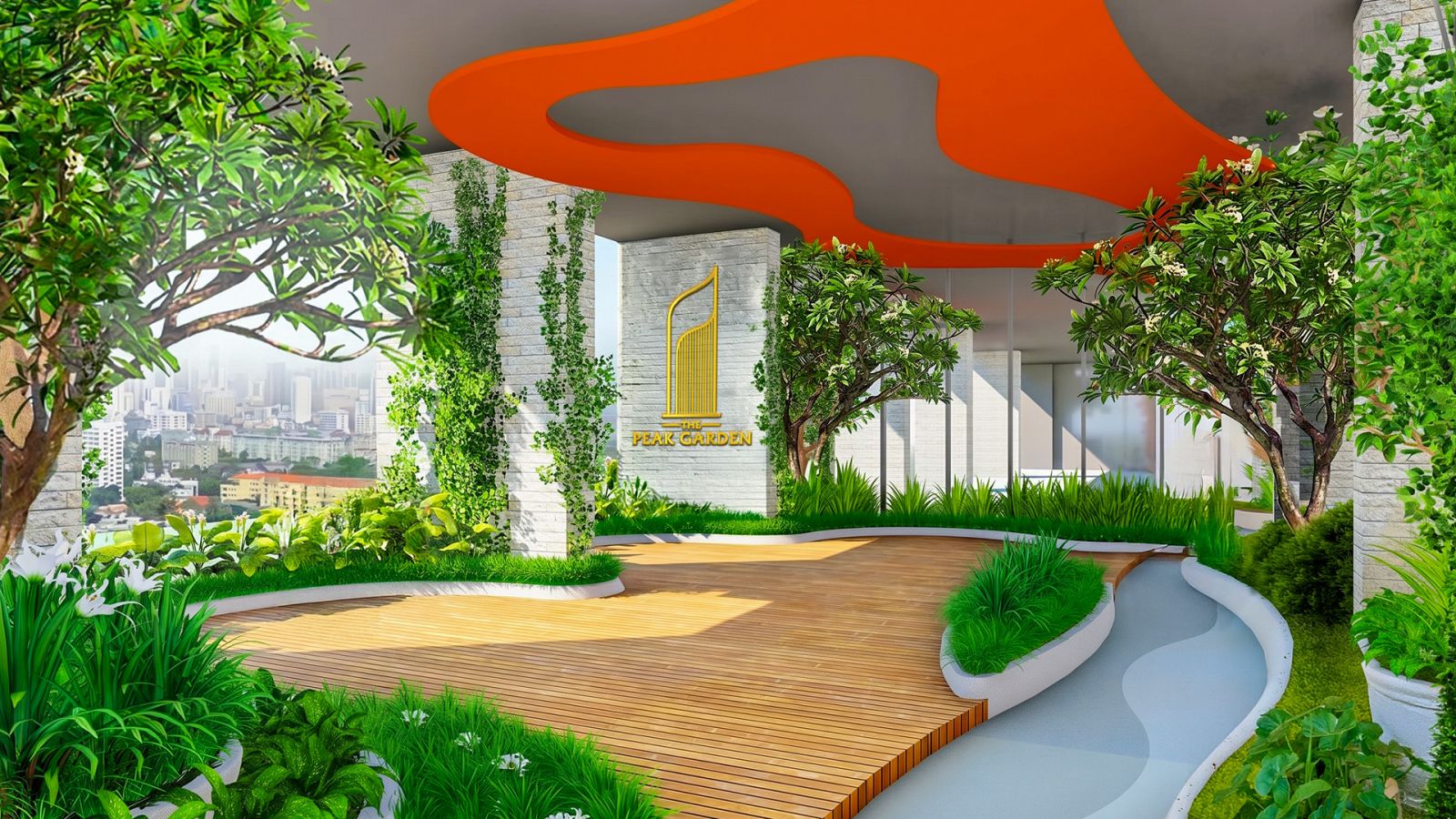 Không gian sống xanh và trải nghiệm wellness tại The Peak Garden