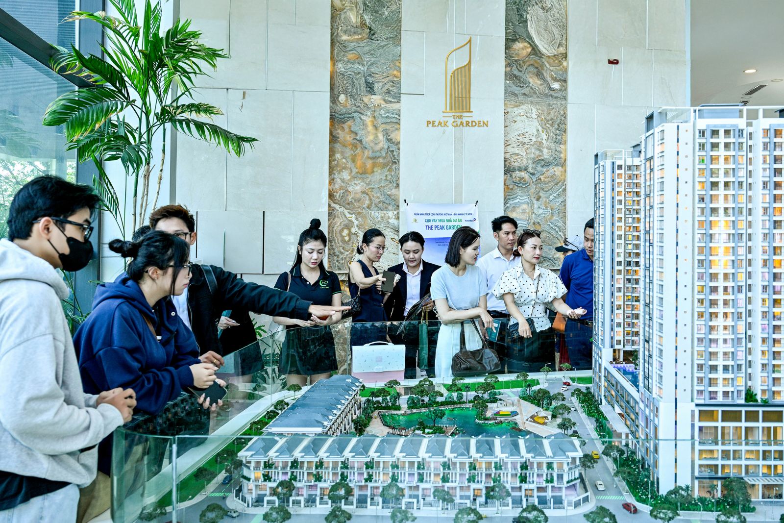 The Peak Garden đón hàng trăm khách hàng trải nghiệm không gian sống wellness residences 