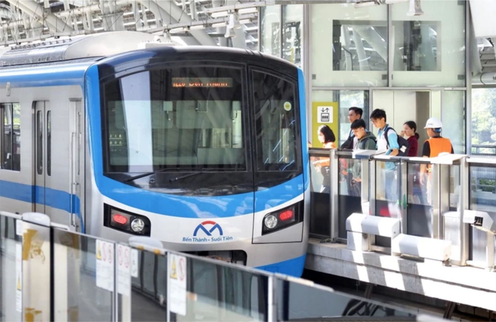 Hôm nay, tuyến metro số 1 chính thức vận hành