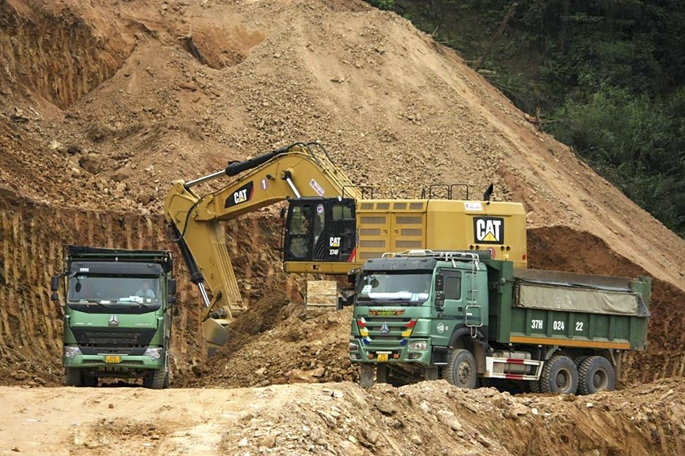 Nguồn vật liệu cho dự án đường Vành đai 4 được chuẩn bị ra sao?