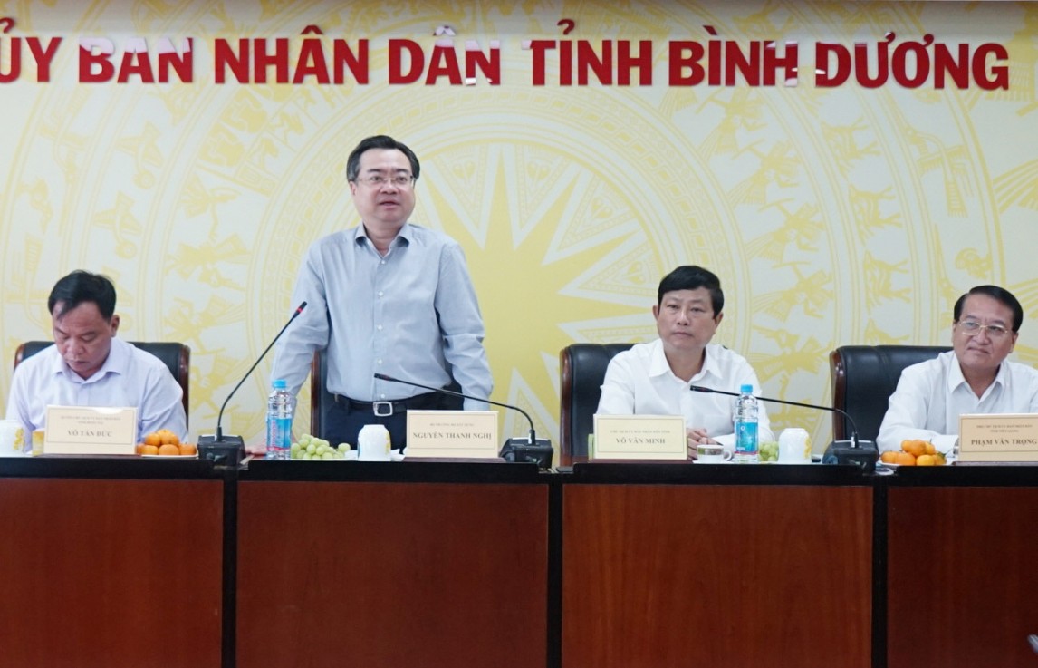 Bộ trưởng Nguyễn Thanh Nghị làm việc với các tỉnh Bình Dương, Đồng Nai, Tiền Giang