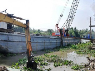 Khởi công Đăng nhập tài khoản 28Bet hệ thống cống ngăn mặn ở sông Tiền