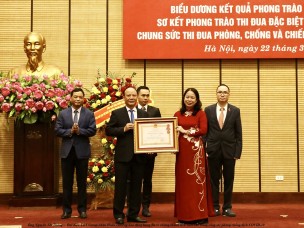 T&T Group được tặng thưởng Huân chương Lao động vì thành tích chống dịch Covid-19