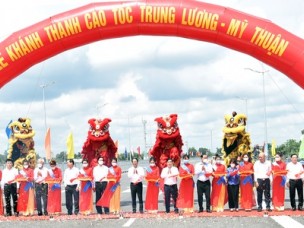 Khánh thành cao tốc Trung Lương - Mỹ Thuận