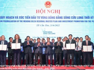 2,2 tỷ USD tài trợ để phát triển bền vững Đồng bằng sông Cửu Long