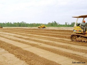 Nan giải bài toán giá vật liệu san lấp