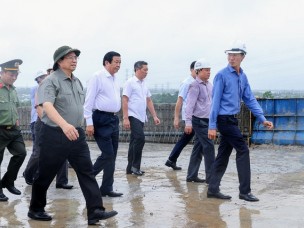Thủ tướng kiểm tra dự án trọng điểm và làm việc với tỉnh Vĩnh Long