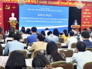 Bồi dưỡng kiến thức quản trị đơn vị sự nghiệp công lập theo hướng tự chủ tài chính